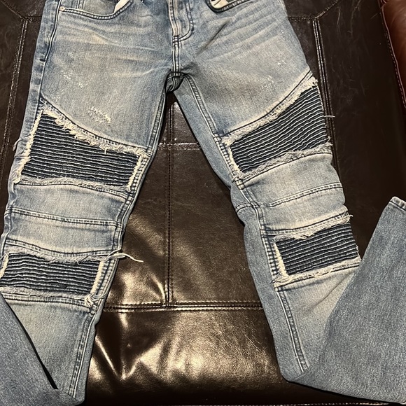 Mens Pacsun stacked skinny jeans - Picture 2 of 6